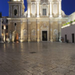 Cattedrale di Brindisi di notte